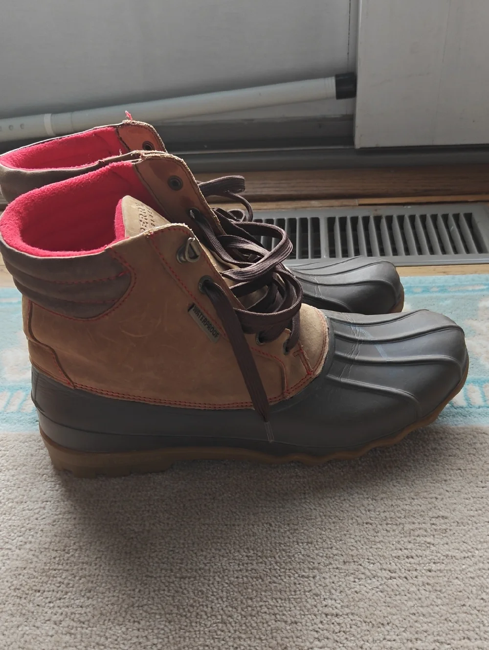 Sperry Avenue Duck Boots Size 11.5 Mens